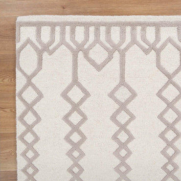 Frayla Senso Beige Wool Rug