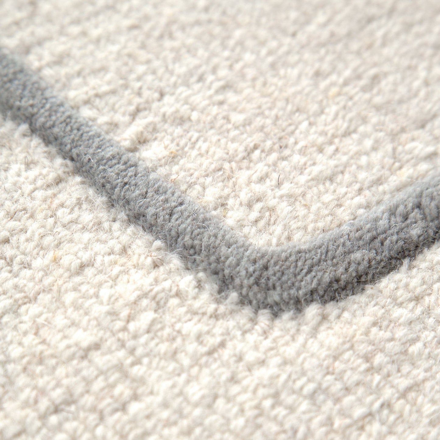 Frayla Souk Cream / Grey Wool Rug