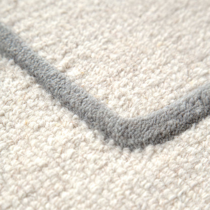 Frayla Souk Cream / Grey Wool Rug