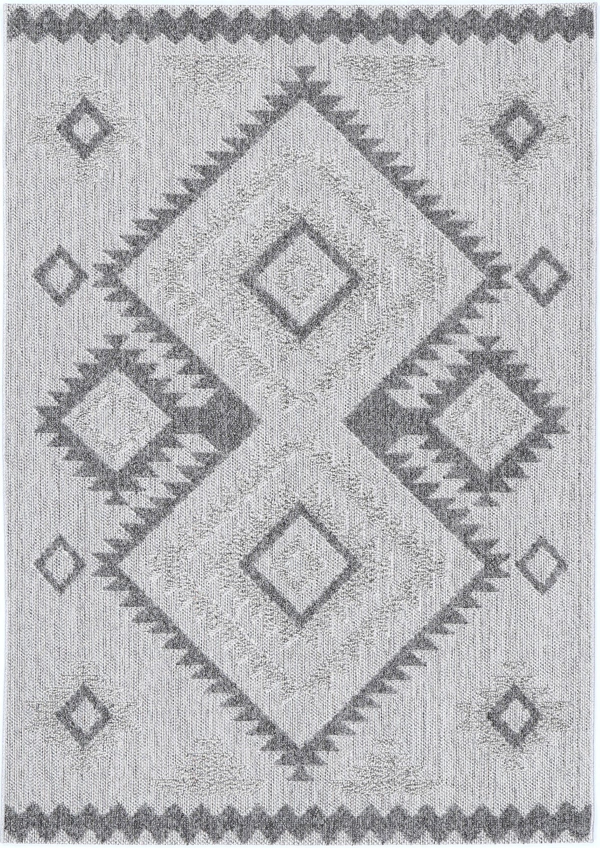 Claymore Maki Indoor / Outdoor Grey Rug
