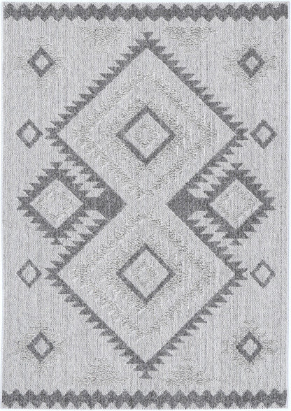 Claymore Maki Indoor / Outdoor Grey Rug