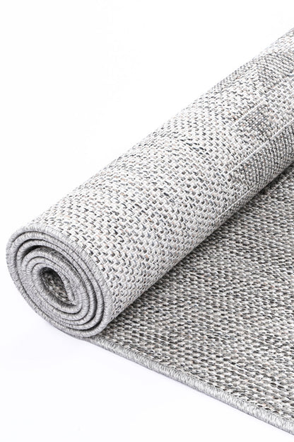 Claymore Maki Indoor / Outdoor Grey Rug