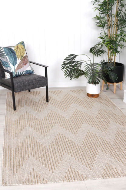 Claymore Eagle Indoor / Outdoor Beige Rug