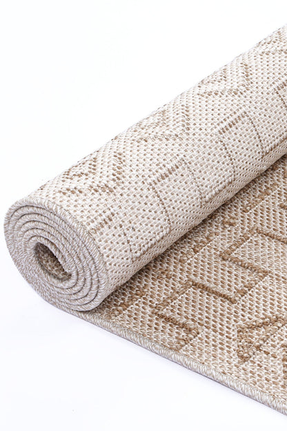 Claymore Bresha Indoor / Outdoor Beige Rug