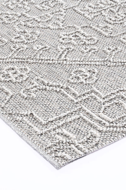Claymore Braska Indoor / Outdoor Grey Rug