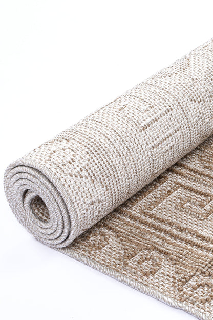 Claymore Aura Indoor / Outdoor Beige Rug