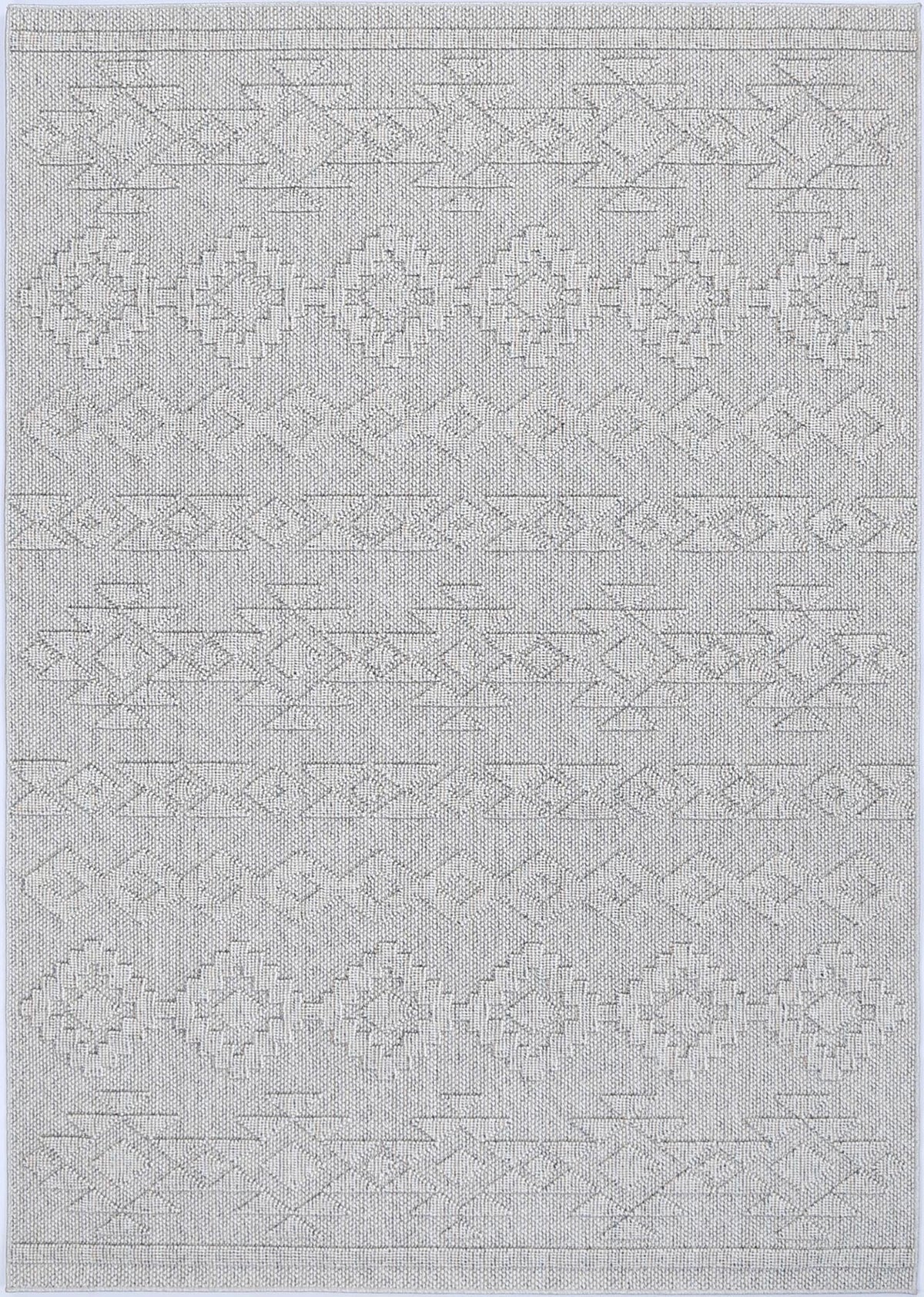 Claymore Tribal Indoor/Outdoor Grey Rug (New landed)