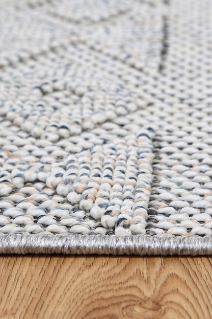 Claymore Tribal Indoor/Outdoor Grey Rug (New landed)