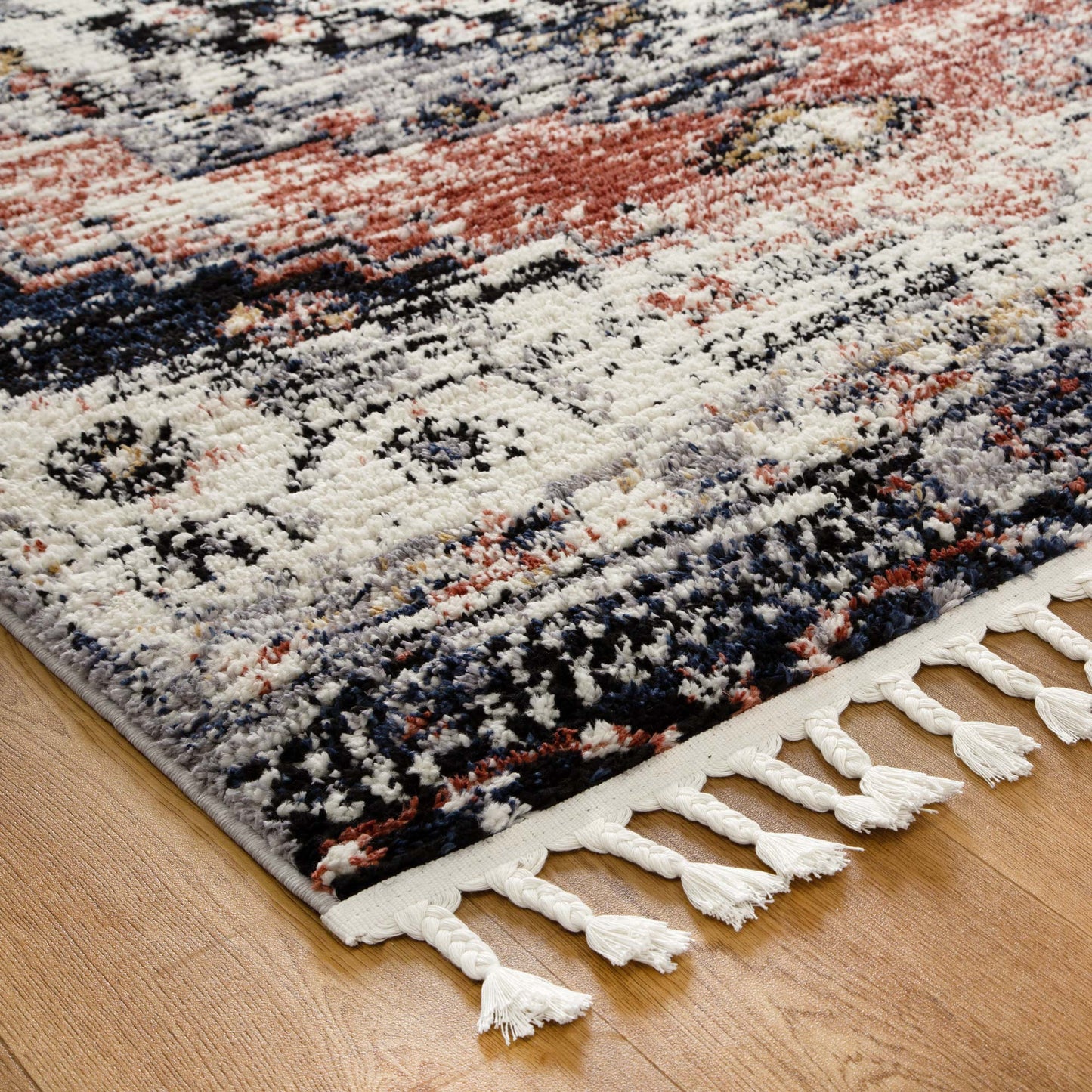 Quarry  Slate Antique Rust Transitional Rug