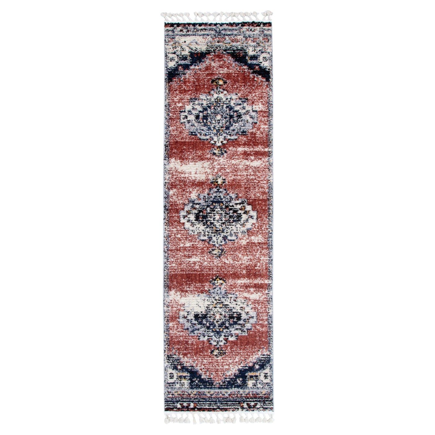 Quarry  Slate Antique Rust Transitional Rug