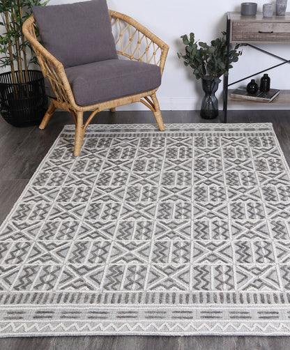 Slate Cordoba Grey Contemporary Rug