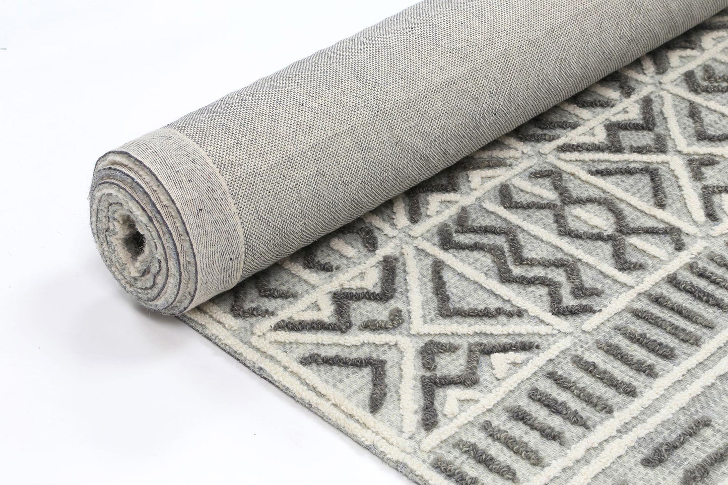 Slate Cordoba Grey Contemporary Rug