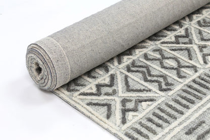 Slate Cordoba Grey Contemporary Rug