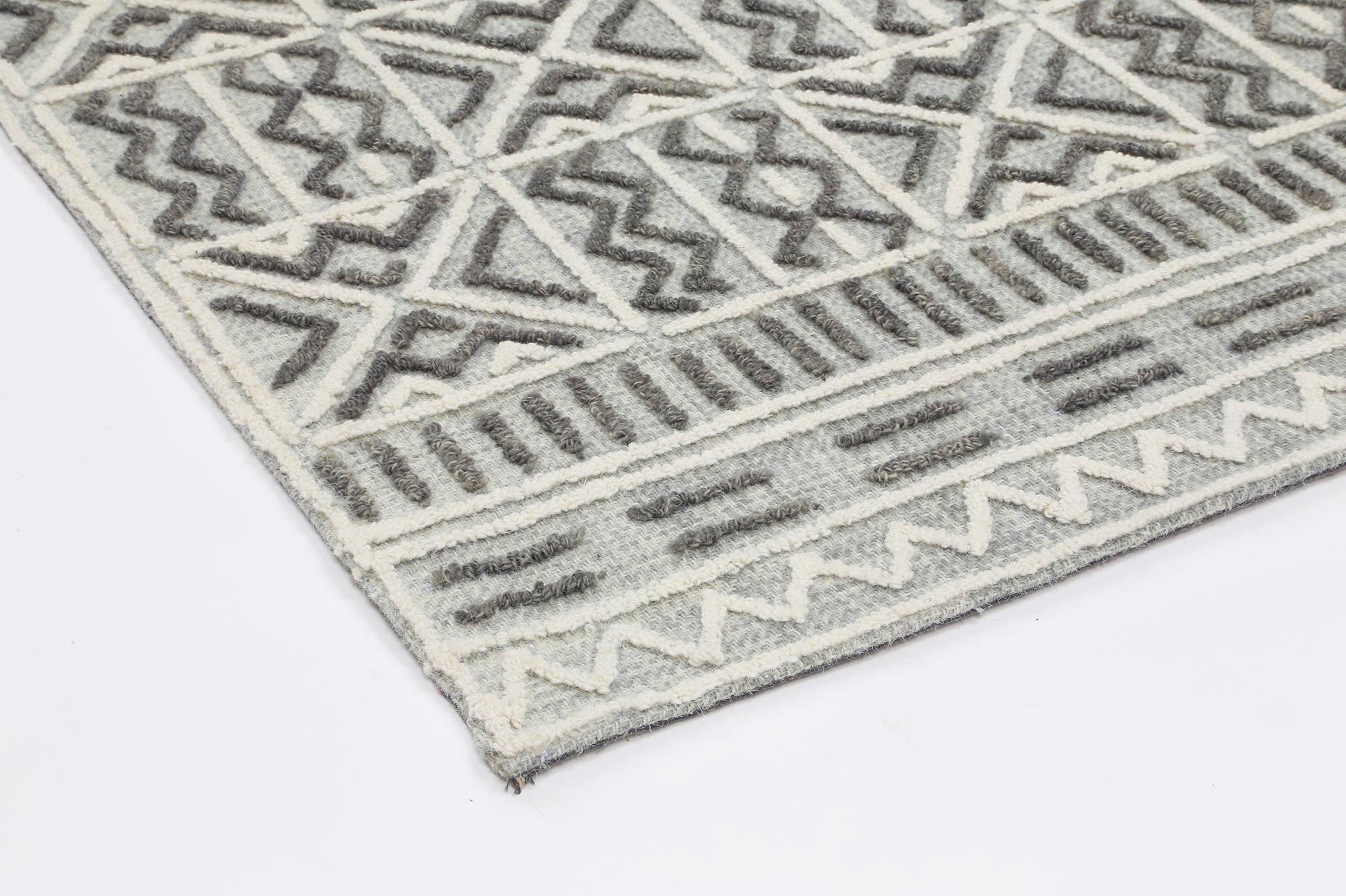 Slate Cordoba Grey Contemporary Rug