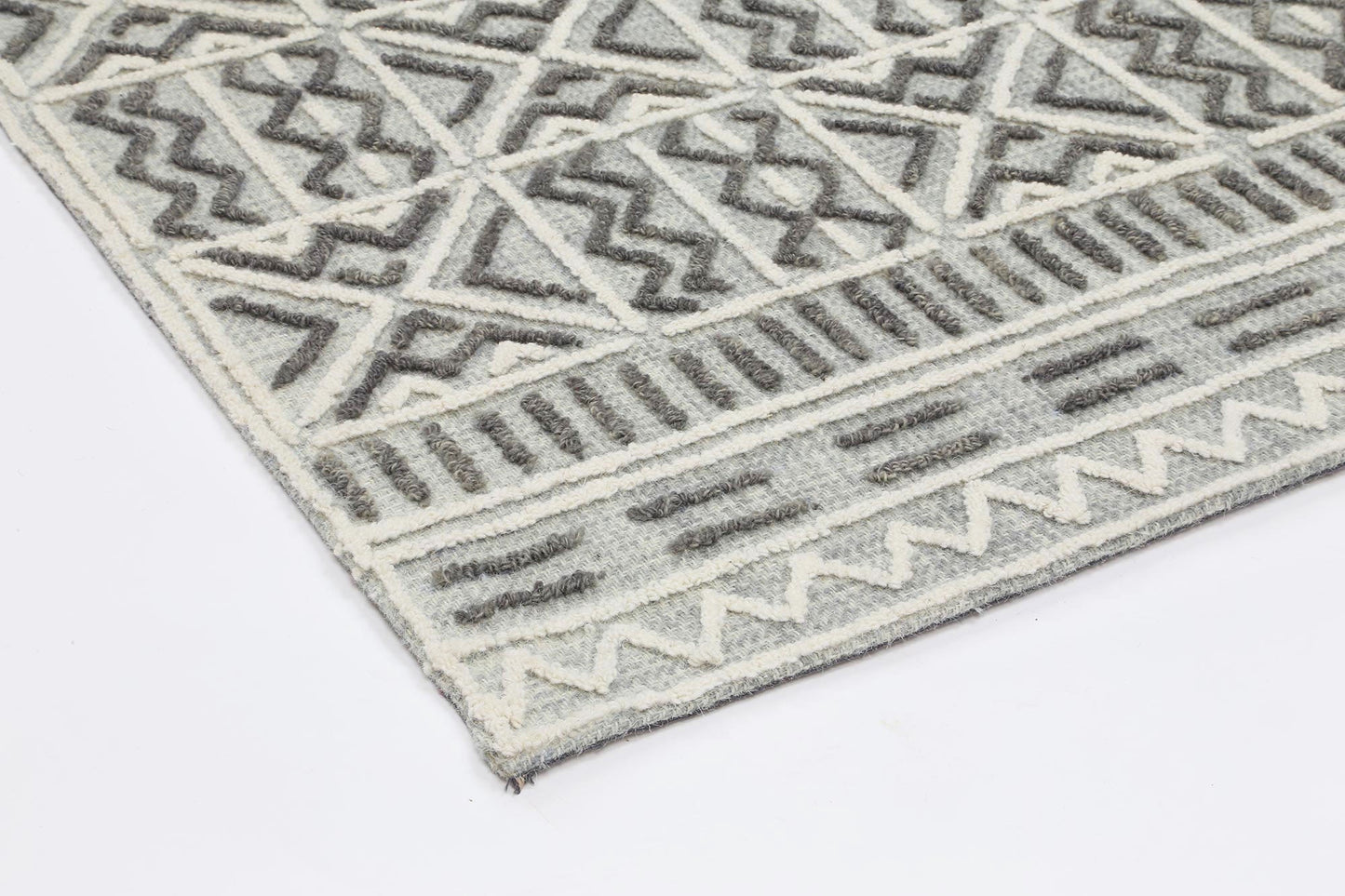 Slate Cordoba Grey Contemporary Rug