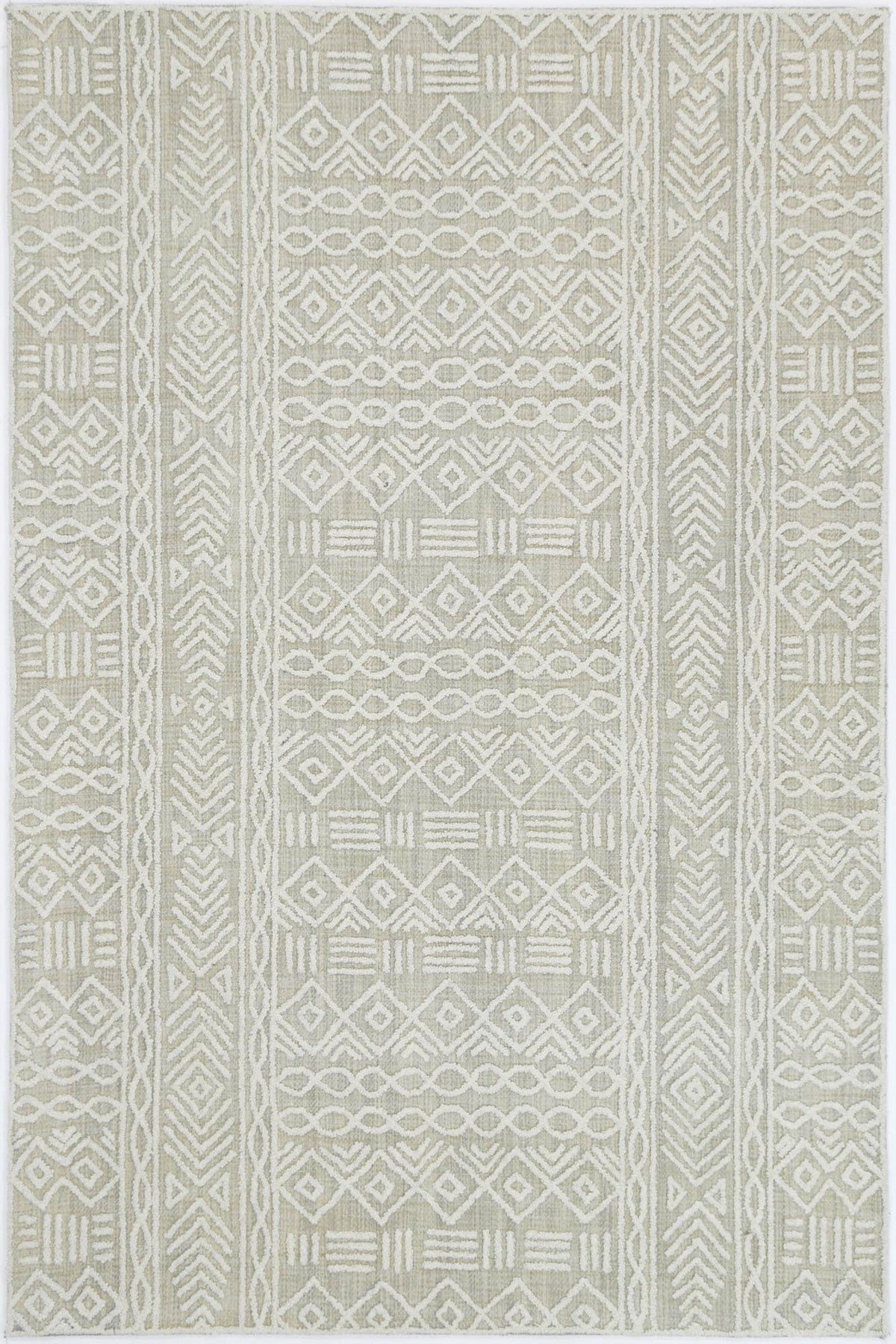 Slate Lucena Beige Contemporary Rug