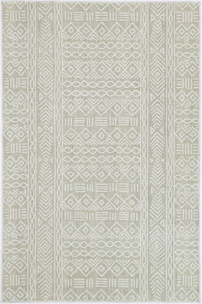 Slate Lucena Beige Contemporary Rug