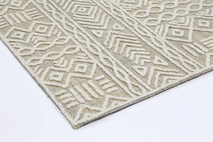 Slate Lucena Beige Contemporary Rug