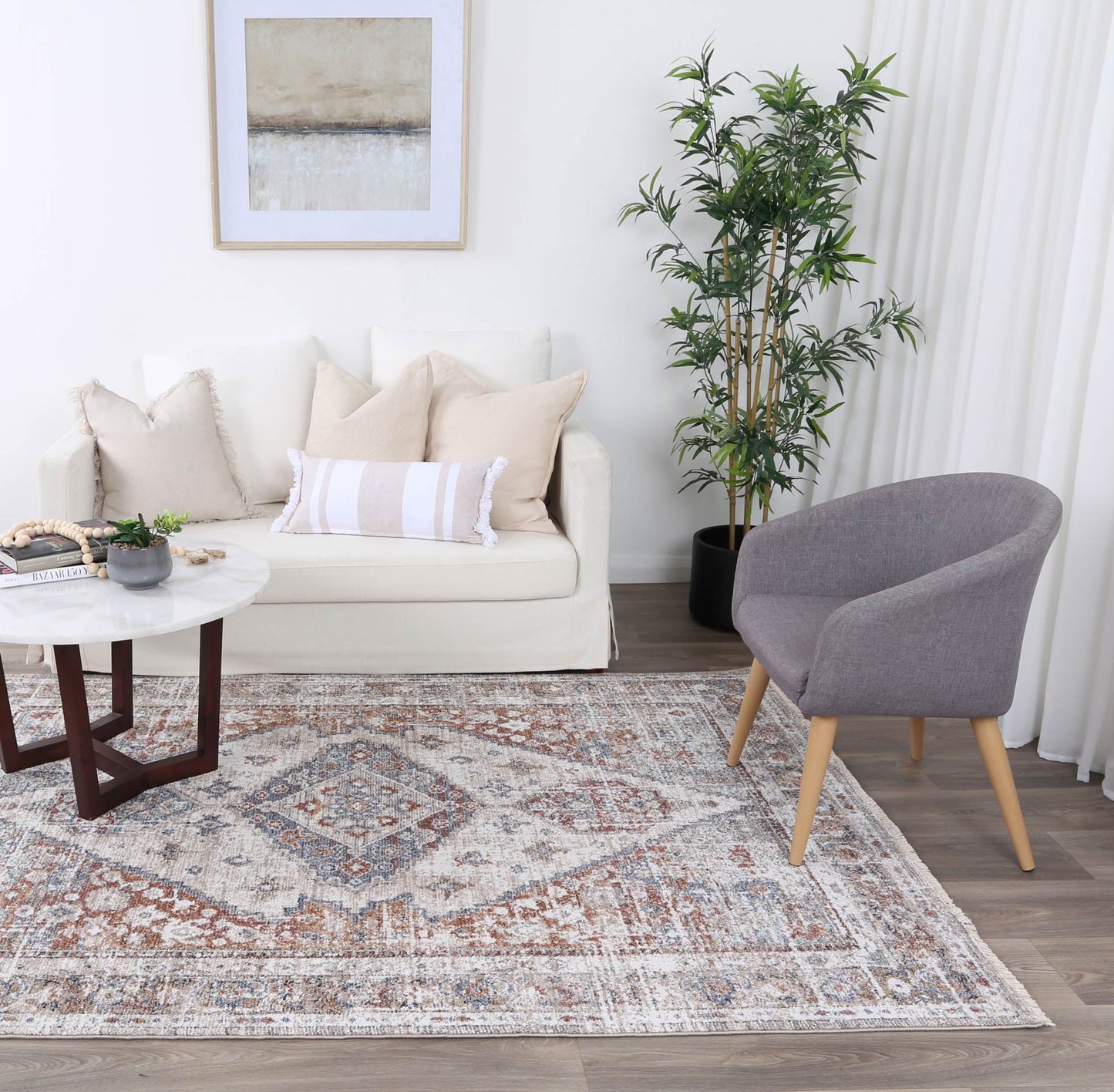 Flint Shriaz Multi Traditional Soft Rug