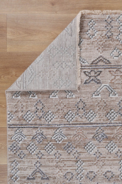 Flint Sivas Ash Tribal Soft Rug