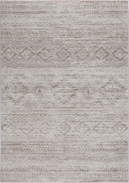 Flint Kesh Beige Tribal Soft Rug