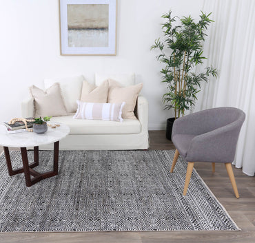Flint Zaranj Charocal Tribal Soft Rug
