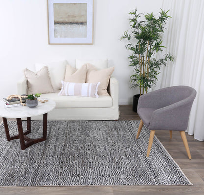 Flint Zaranj Charocal Tribal Soft Rug