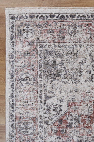 Flint Chintz Multi Traditional Soft Rug