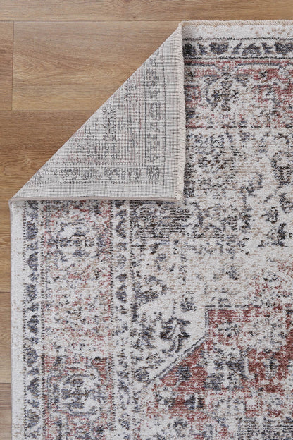 Flint Chintz Multi Traditional Soft Rug