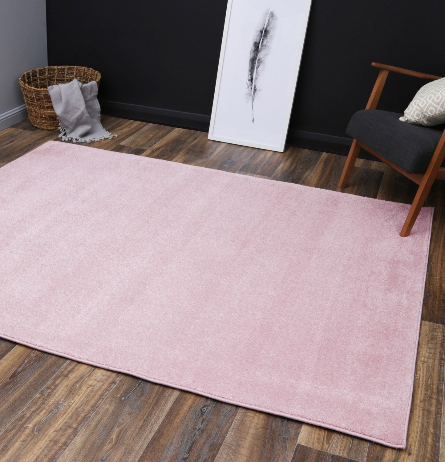 Veyla Blush Plush Rug - 4406 BLUSH