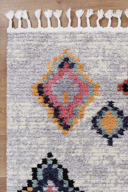 Montara Tribal Ash Rug (Morocco)