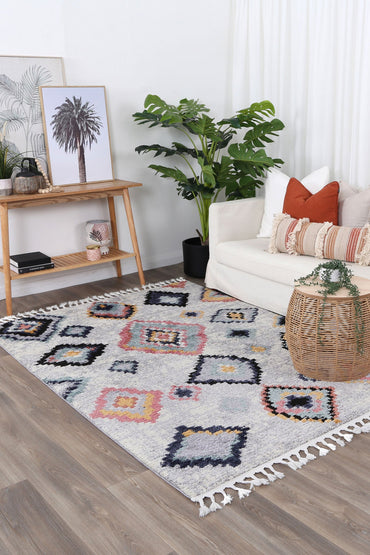 Montara Tribal Ash Rug (Morocco)