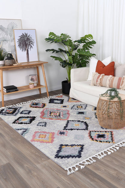 Montara Tribal Ash Rug (Morocco)