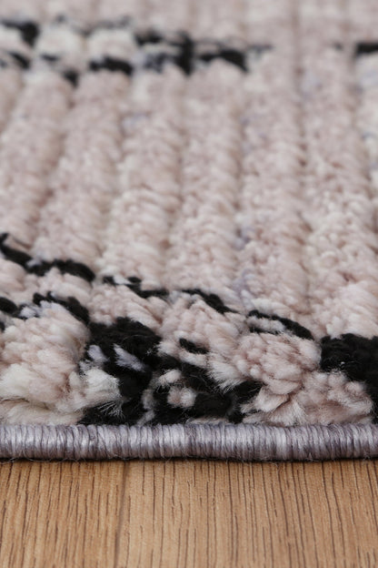 Montara Tribal Diamond Ash Rug (Morocco)