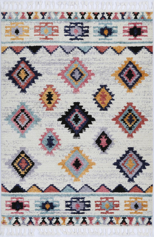 Montara Tribal Tile Multi Rug (Morocco)