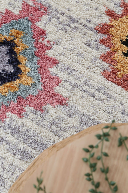 Montara Tribal Tile Multi Rug (Morocco)