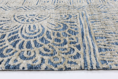 Estra Newburg Navy Tribal Rug
