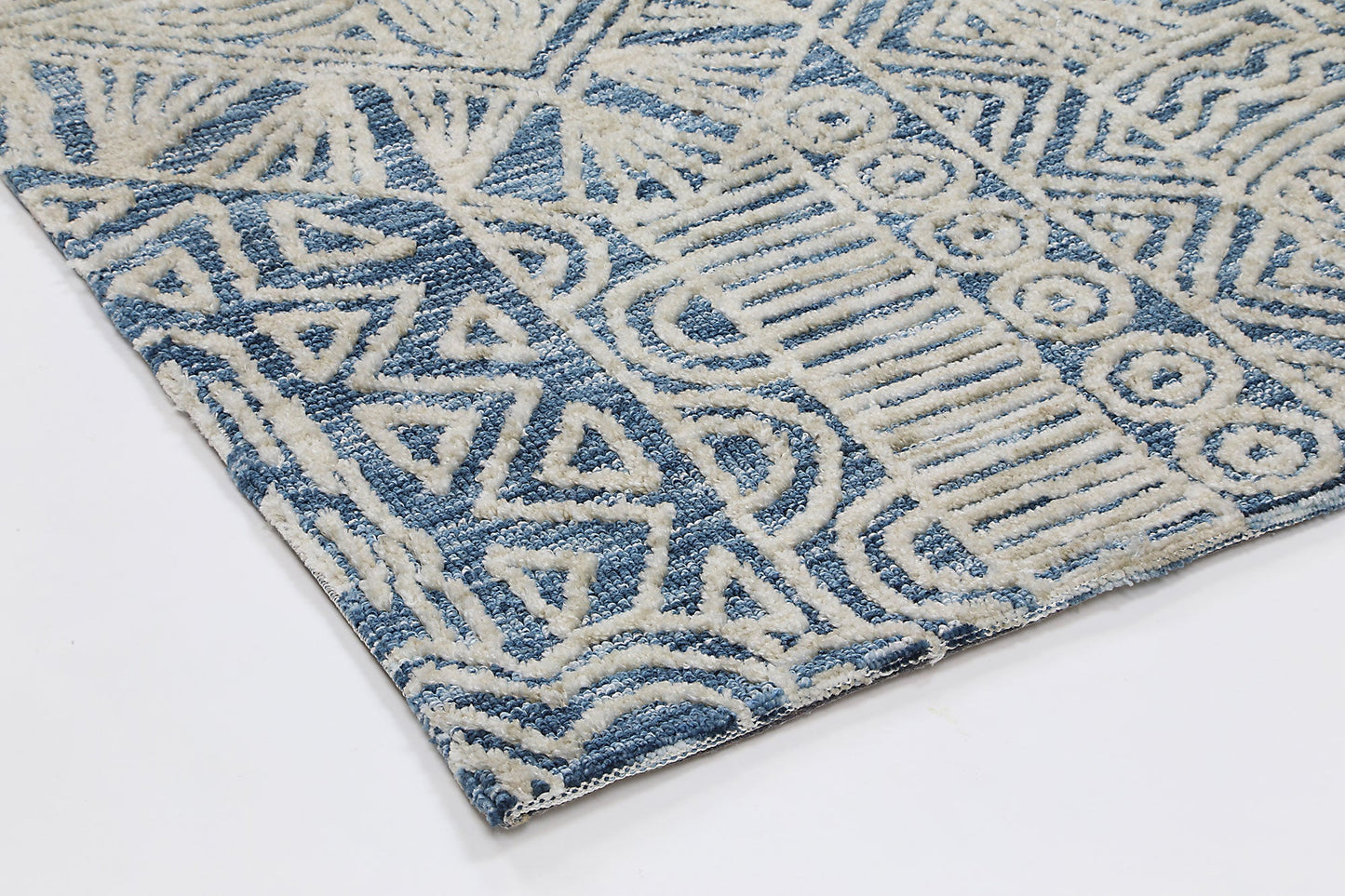 Estra Newburg Navy Tribal Rug