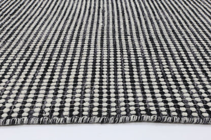 Elsinore Charcoal Reversible Wool Rug
