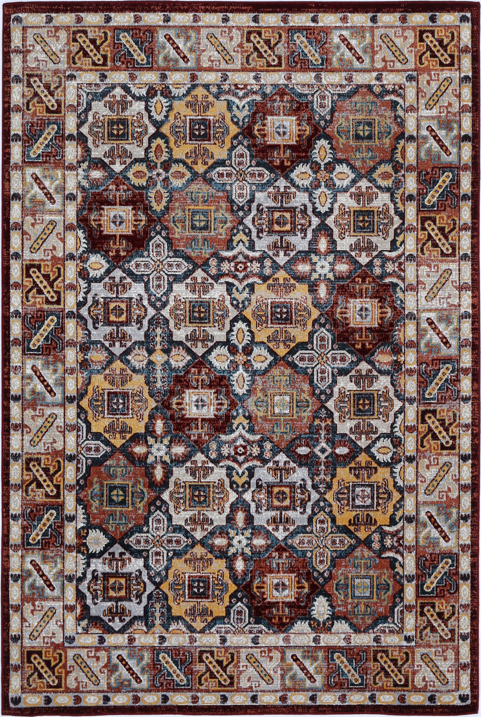 Palletto Dalian Multi Traditional Soft Rug – Rug & Rest