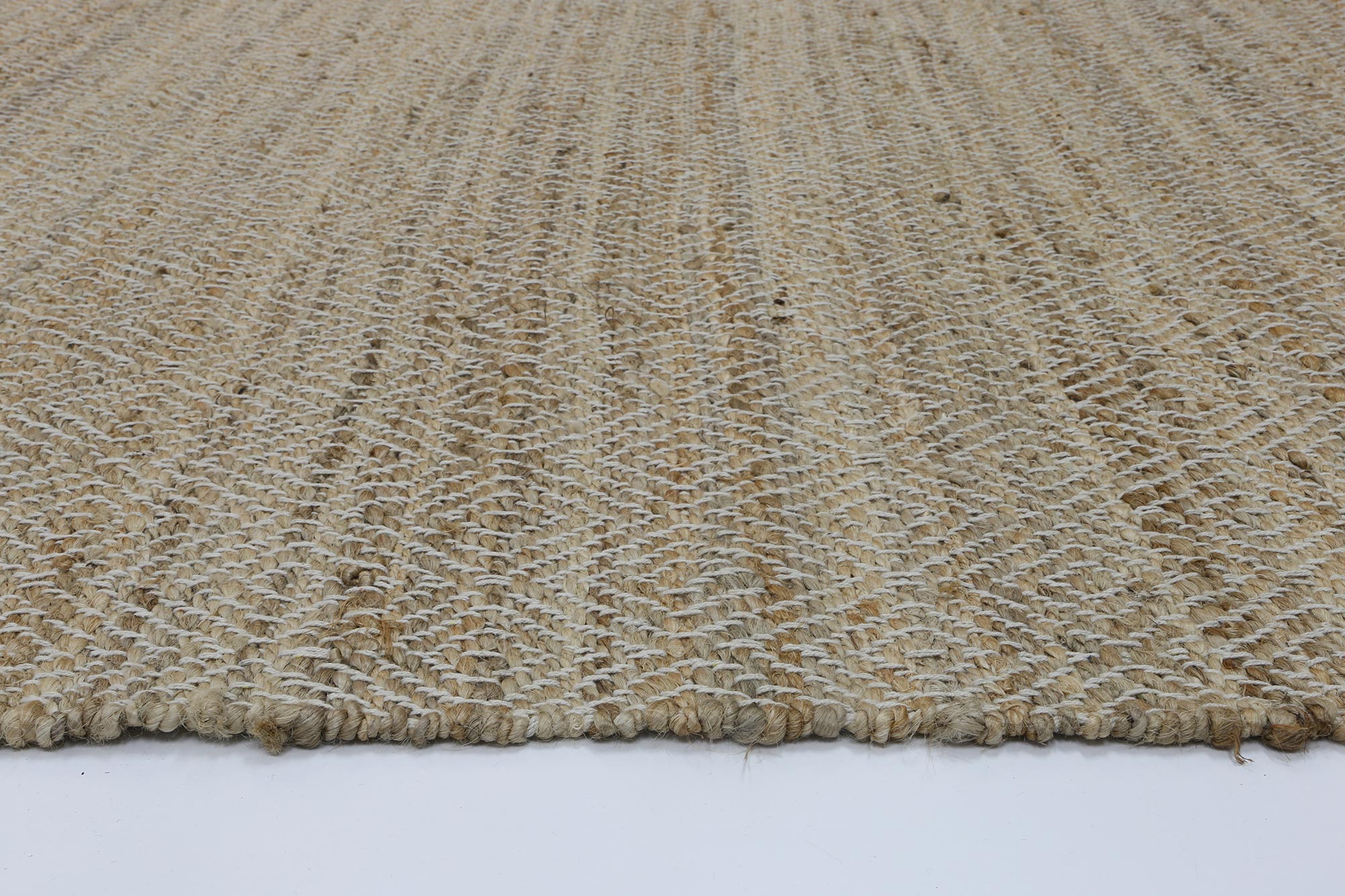 Frescura Natural Jute Flatweave Rug