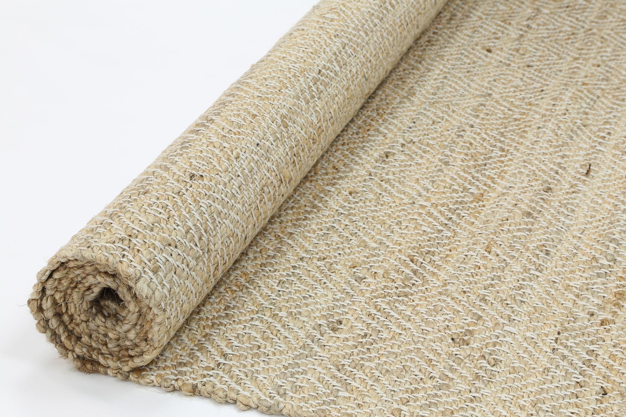 Frescura Natural Jute Flatweave Rug