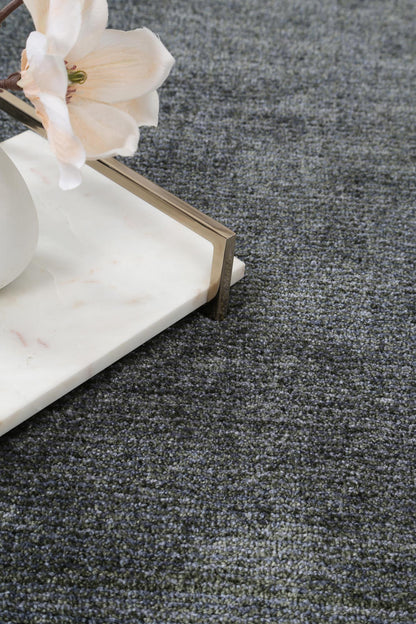 Milan Chobi Petrol Rug