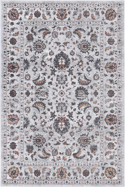 Motifera Edward Ivory & Red Traditional Rug