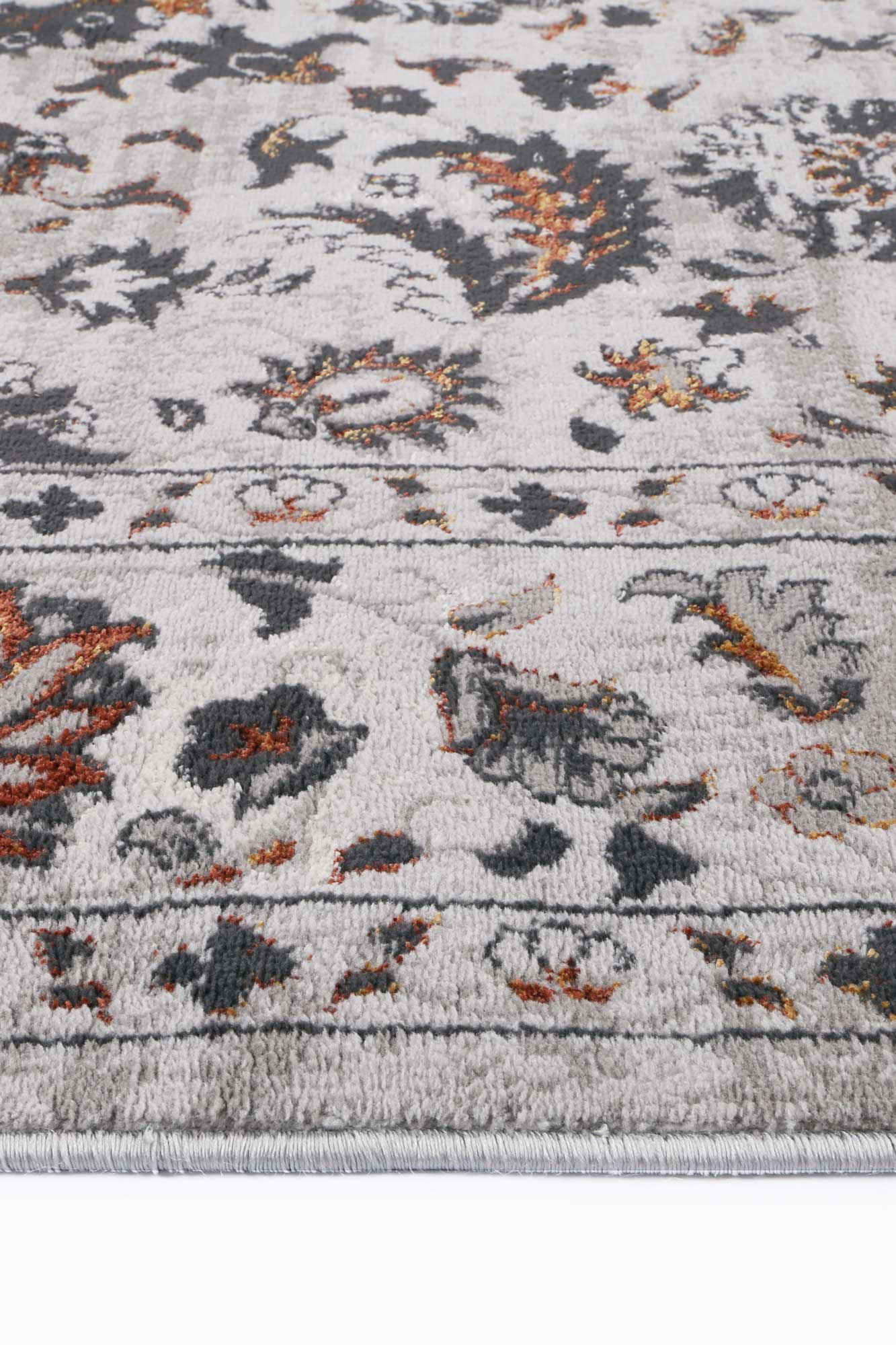 Motifera Edward Ivory & Red Traditional Rug