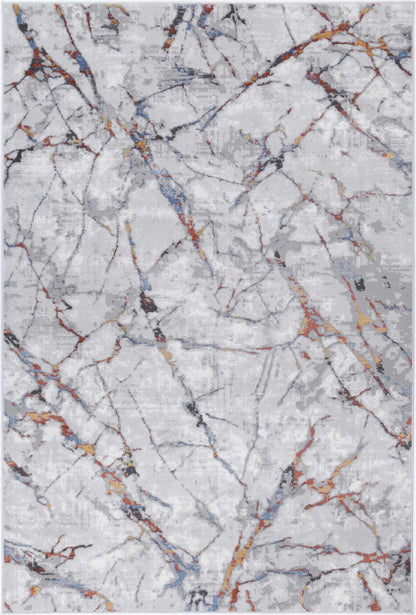 Motifera Vincent Grey & Multi Abstract Rug
