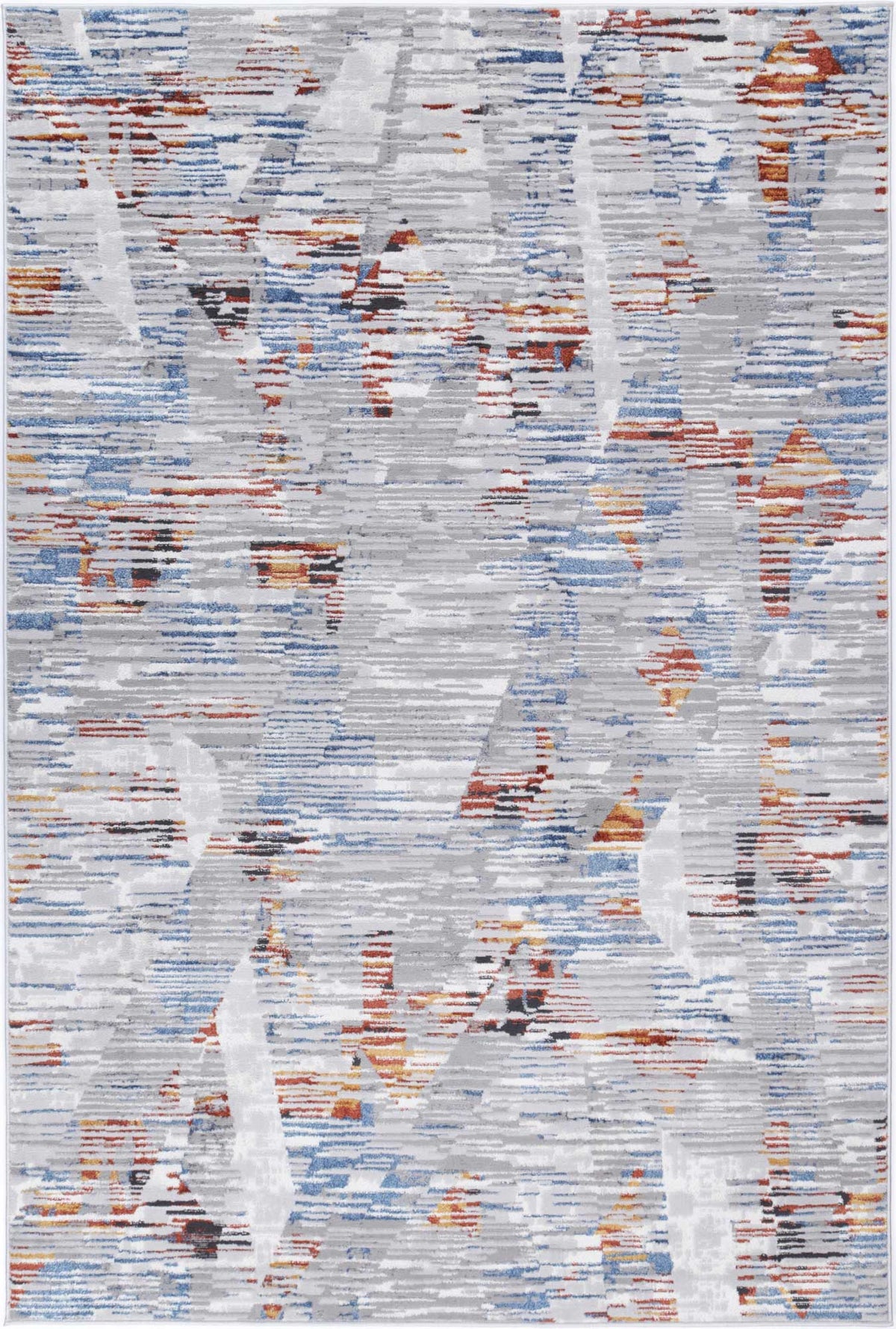 Motifera Michael Grey & Multi Abstract Rug