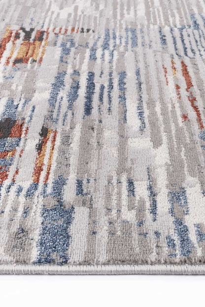 Motifera Michael Grey & Multi Abstract Rug