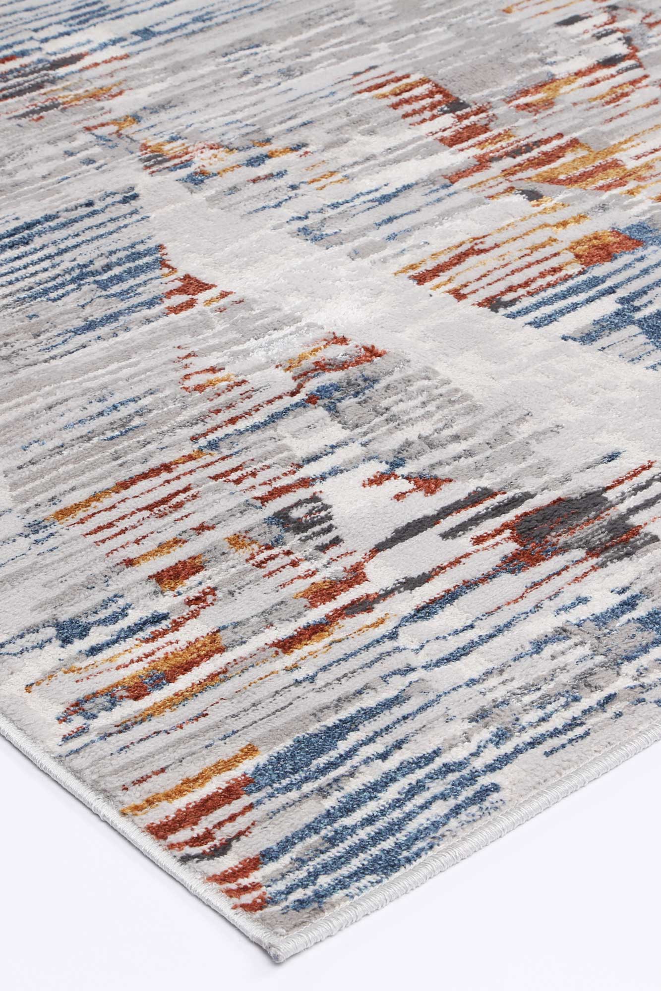 Motifera Michael Grey & Multi Abstract Rug