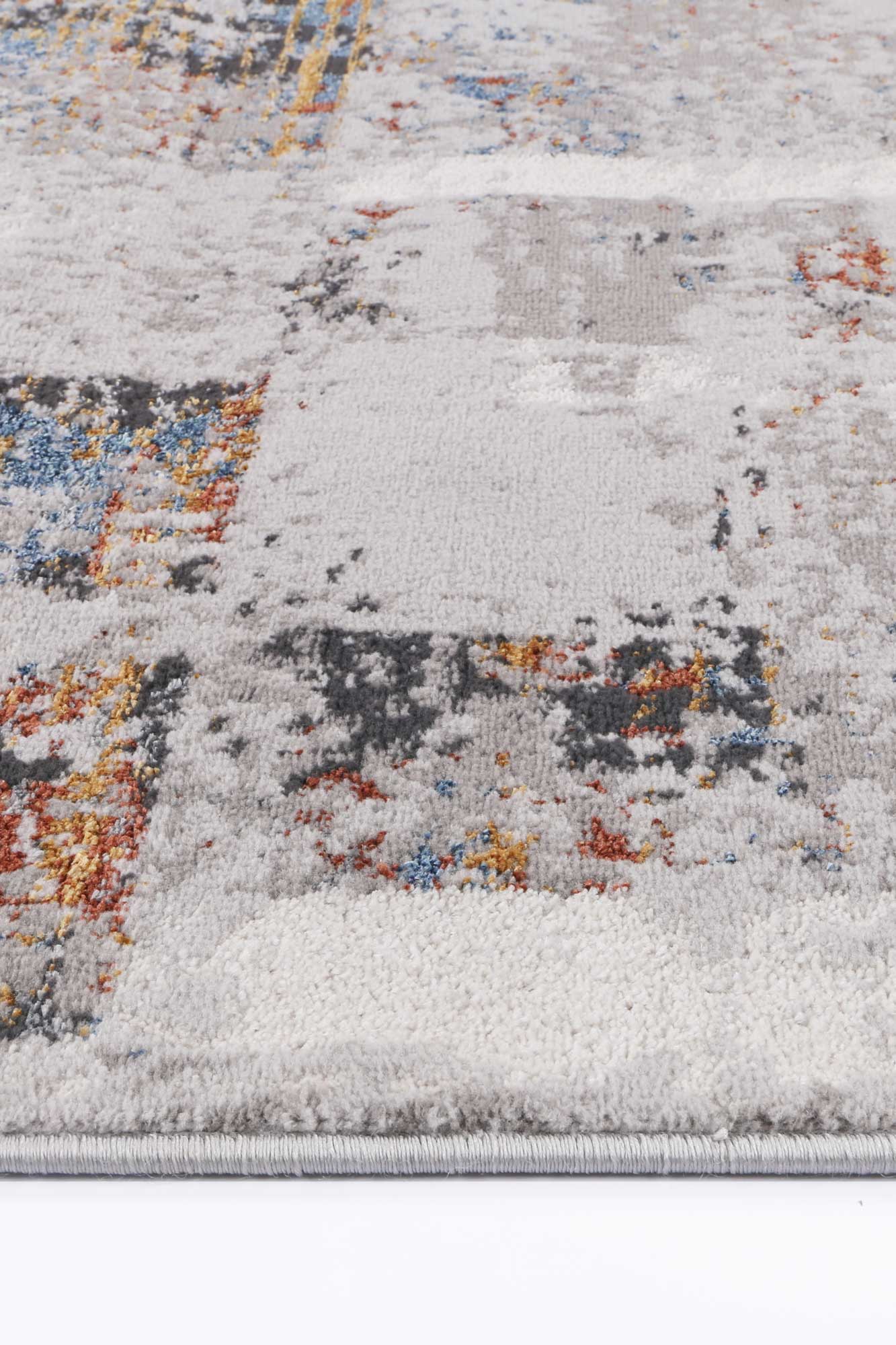 Motifera Herman Grey & Multi Abstract Rug